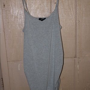 Gray cami dress